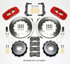 Wilwood AERO4 Rear Kit 14.25in Red 2014-Up Challenger w/Lines - Wilwood - part 140-14068-R - TLNS Motorsports