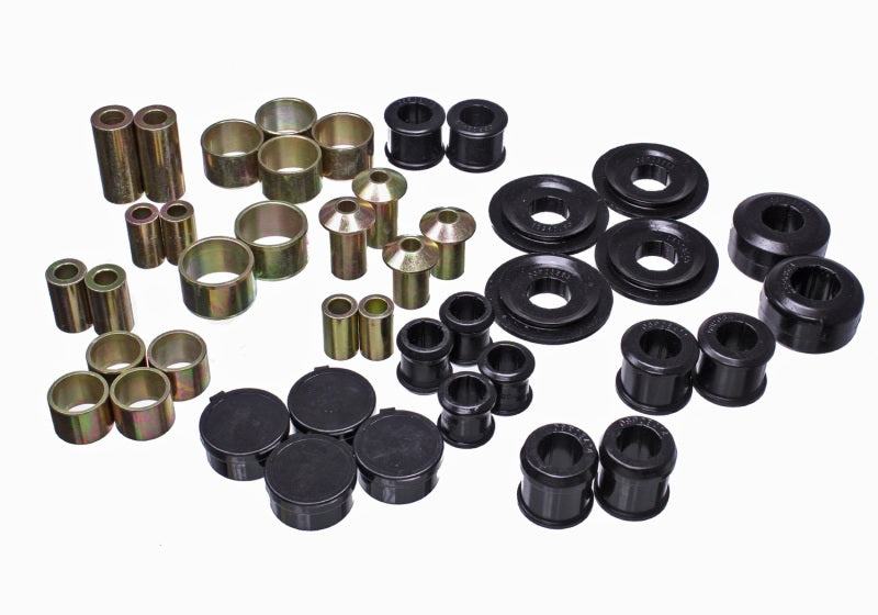 Energy Suspension 2015 Ford Mustang Rear Control Arm Bushing Set - Black - part 4.3166G - TLNS Motorsports