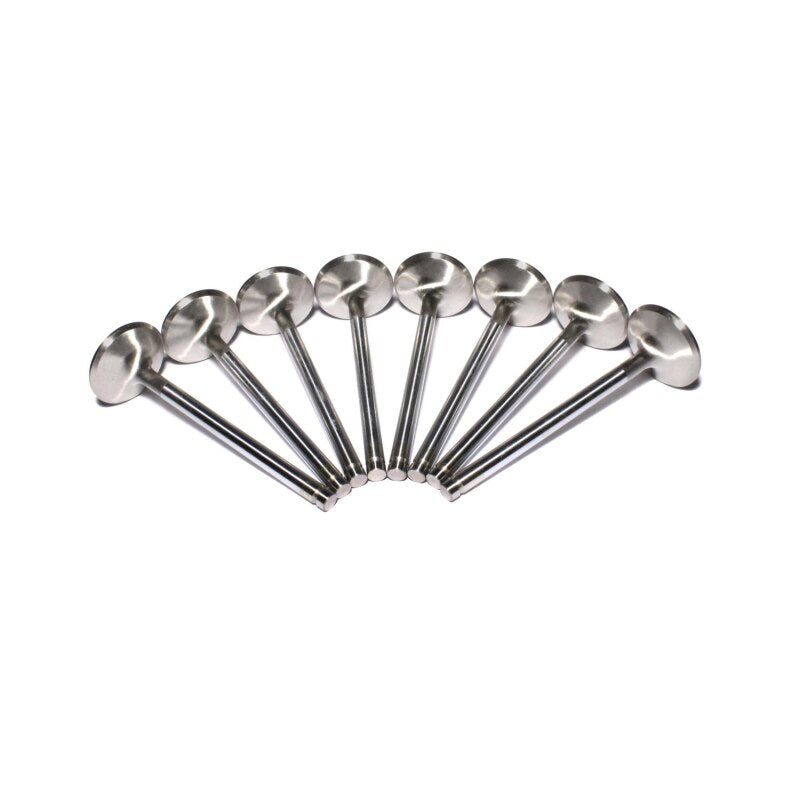 Comp Cams Valve Set, Exhaust 8Mm 1.550In Head Stainless 4.920In Oal - COMP Cams - part 6077-8 - TLNS Motorsports