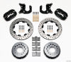 Wilwood Forged Dynalite P/S Rear Kit Drilled Rotor Mopar-Dana 2.36in Offset - Wilwood - part 140-2117-BD - TLNS Motorsports