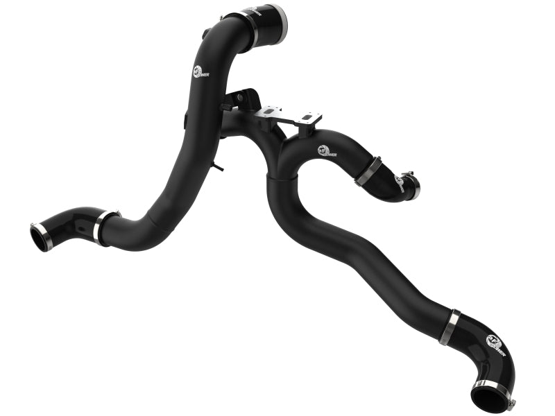 aFe 19-26 Genesis G70 V6 3.3L (tt) BladeRunner Aluminum Hot/Cold Charge Pipe Kit - Red - aFe - part 46-20804-B - TLNS Motorsports