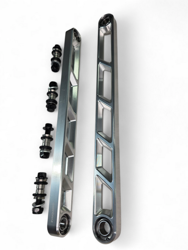 Elektric Offroad 2024+ Can Am Maverick R Rear Sway Bar Links Anodized Clear - Elektric Off Road - part RVSPA0004-C - TLNS Motorsports