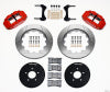 Wilwood Narrow Superlite 6R Front Hat Kit 14.00in Red 1994-2004 Mustang - Wilwood - part 140-9117-R - TLNS Motorsports