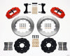 Wilwood Narrow Superlite 6R Front Hat Kit 14.00in Red Mitsubishi EVO VIII - Wilwood - part 140-9285-R - TLNS Motorsports