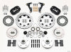 Wilwood Forged Dynalite Front Kit 11.75in Drilled 40-52 Oldsmobile - Wilwood - part 140-12617-D - TLNS Motorsports