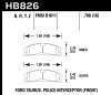 Hawk 13-16 Ford Taurus SHO / 13-16 Lincoln MKS HPS 5.0 Front Brake Pads - Hawk Performance - part HB826B.708 - TLNS Motorsports