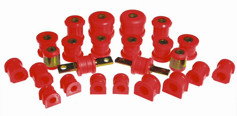 Prothane 01-03 Honda Civic Total Kit - Red - part 8-2019 - TLNS Motorsports