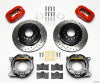 Wilwood Forged Dynalite P/S Park Brake Kit Drill-Red Impala 59-64 / Corvette 57-62 - Wilwood - part 140-11828-DR - TLNS Motorsports