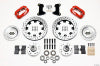 Wilwood Forged Dynalite Front Kit 12.19in Drilled Red 74-80 Pinto/Mustang II Disc Spindle only - Wilwood - part 140-10440-DR - TLNS Motorsports