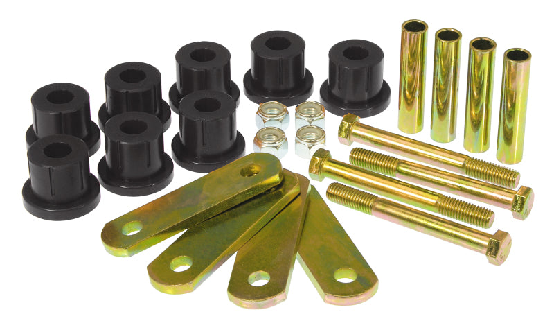 Prothane 67-81 Chevy Camaro HD Shackle Bushings - Black - Prothane