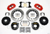 Wilwood Narrow Superlite 4R Rear P-Brk Kit 14.00in Drill Red New Big Ford 2.50in Offset - Wilwood - part 140-10012-DR - TLNS Motorsports