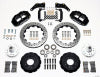 Wilwood Narrow Superlite 6R Front Hub Kit 12.88in Drilled Large GM 57-70 Drop Spindle - Wilwood - part 140-10238-D - TLNS Motorsports