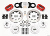 Wilwood Dynapro Dust-Boot Front Kit 12.19in Red 1965-1969 Mustang Disc & Drum Spindle - Wilwood - part 140-13344-R - TLNS Motorsports
