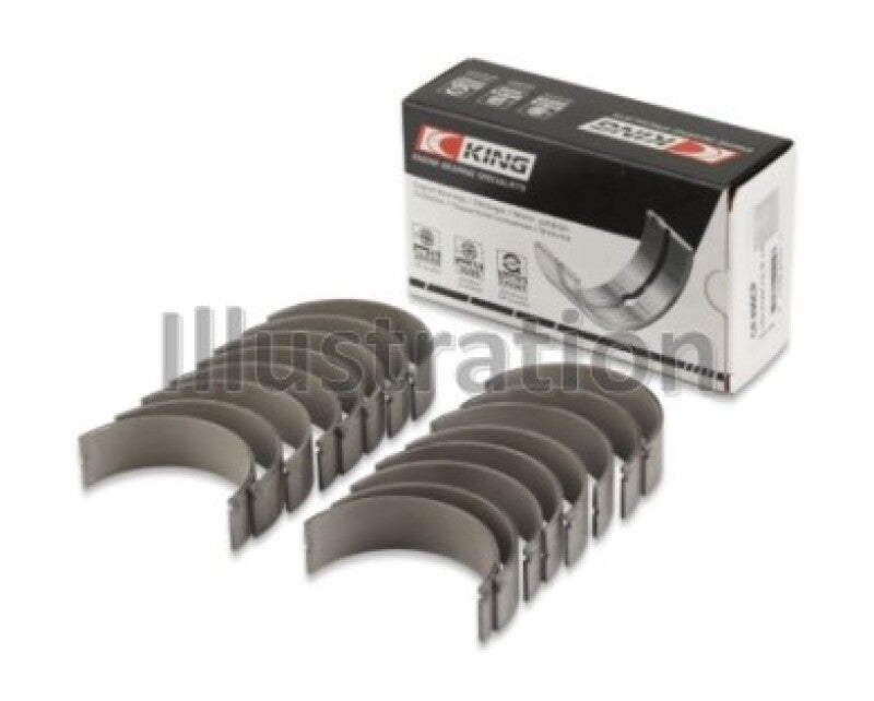 King Engine Bearings Ford 391Ci 32V Turbo V8 Power Stroke Diesel Rod Bearings - Size +0.50mm - King Engine Bearings - part CR8039SX0.5 - TLNS Motorsports