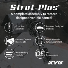 KYB Shocks & Struts Strut Plus Front Right LEXUS ES300h 13-15 - part SR4394 - TLNS Motorsports