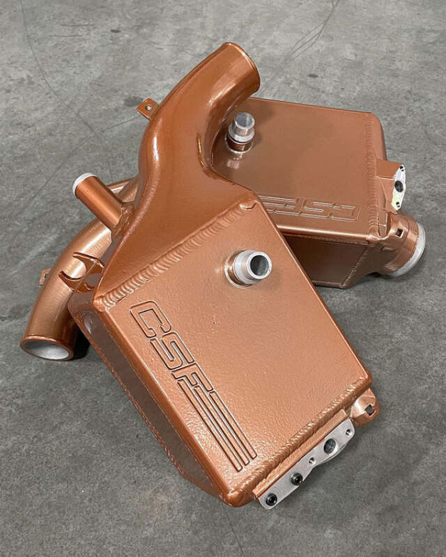 CSF 2025+ BMW G90 M5 / G99 M5 Touring Charge Air Cooler - Vintage Rose Gold - CSF - part 8351VRG - TLNS Motorsports