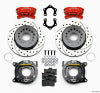 Wilwood Forged Dynalite P/S P-B Kit Drilled-Red Mopar/Dana 2.36in Off w/Snap Ring Bearing - Wilwood - part 140-7144-DR - TLNS Motorsports