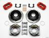 Wilwood Dynapro Low-Profile 11.00in P-Brake Kit Drill-Red Small Ford 2.50in Offset - Wilwood - part 140-11403-DR - TLNS Motorsports