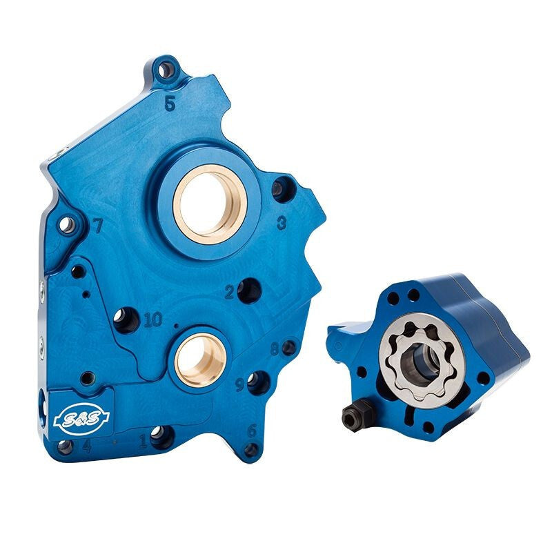 S&S Cycle 2017+ M8 Oil Cooled Models Oil Pump & Cam Plate Kit - Incl. VVT - S&S Cycle - part 310-0998C - TLNS Motorsports