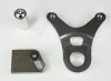 Wilwood Caliper Mounting Kit Chrome w/Bracket GP310 Sprocket Brake 48 Tooth - Wilwood - part 250-10177-P - TLNS Motorsports