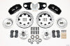 Wilwood Dynapro 6 Front Hub Kit 12.19in Drilled 62-72 CDP B & E Body-Drum - Wilwood - part 140-10740-D - TLNS Motorsports