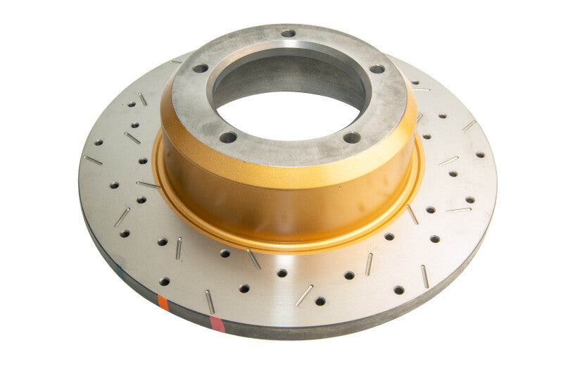DBA 93-99 Land Rover Defender 110 Front 4000 Series Drilled & Slotted Rotor - DBA - part DBA4087XS - TLNS Motorsports