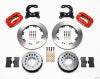 Wilwood Forged Dynalite P/S Rear Kit Red Big Ford 2.54in Offset - Wilwood - part 140-2114-R - TLNS Motorsports
