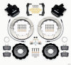 Wilwood Combination Parking Brake Rear Kit 12.88in 2013-Up Ford Focus ST w/ Lines - Wilwood - part 140-13031 - TLNS Motorsports
