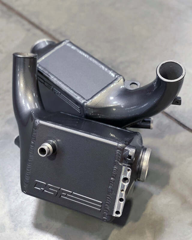 CSF 2014+ BMW X5M (F95) / X6M (F96) / XM (G09) Charge-Air-Cooler - Space Grey Gloss - CSF - part 8315SGG - TLNS Motorsports