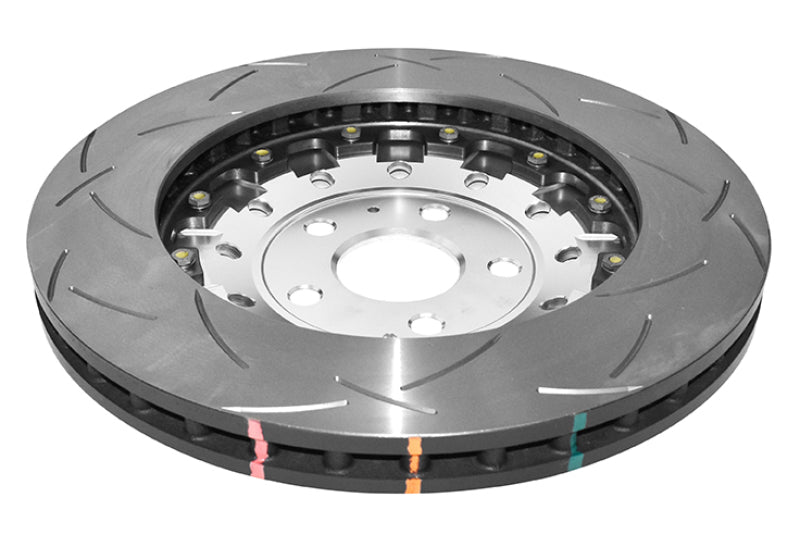 DBA 12-13 Audi TT Quattro RS (370mm Front Rotor) Front 5000 Series Slotted Rotor w/Sliver Hat - DBA - part DBA52842SLVS - TLNS Motorsports
