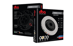 DBA 01-04 Outback 2.5L/3.0 H6 Rear Slotted 4000 Series Rotor - part DBA4657S - TLNS Motorsports