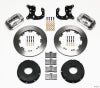 Wilwood Forged Dynalite P/S Rear Kit Polished Big Ford 2.36in Offset Currie Blank - Wilwood - part 140-3722-P - TLNS Motorsports