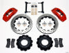 Wilwood TC6R Front Kit 16.00in Drilled Red 1999-2010 GM H2 Truck/SUV 2500 - Wilwood - part 140-8996-DR - TLNS Motorsports