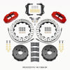 Wilwood Narrow Superlite 4R Rear Kit 12.88in Drilled Red 2007-up Jeep JK w/Lines - Wilwood - part 140-13969-DR - TLNS Motorsports