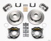Wilwood Forged Dynalite P/S Park Brake Kit Polished Big Ford New 2.50in Offset Currie Blank - Wilwood - part 140-7150-P - TLNS Motorsports