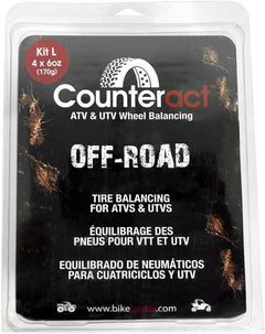 Counteract ATV/UTV Balancing Bead DIY Kit: (4) 6oz Bags - part KIT L - TLNS Motorsports