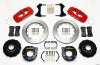 Wilwood AERO4 Rear P-Brake Kit 14.00in Red Big Ford New Style 2.50in Offset - Wilwood - part 140-10948-R - TLNS Motorsports