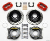 Wilwood Dynapro Low-Profile 11.00in P-Brake Kit Drill-Red Chevy 12 Bolt Spcl 2.81in Offset - Wilwood - part 140-11401-DR - TLNS Motorsports