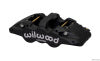 Wilwood Caliper-Aero4 - Black Anodize 1.12/1.12in Pistons 1.25in Disc - Wilwood - part 120-13339 - TLNS Motorsports