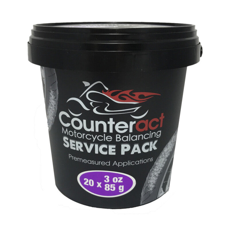 Counteract Motorcycle Balance Beads Shop Service Bucket: 20 packs - 3oz bags - part MKSP3 - TLNS Motorsports