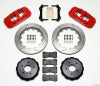 Wilwood AERO4 Rear Kit 14.00in Red 97-04 Corvette C5/Z06 05-13 C6 - Wilwood - part 140-11119-R - TLNS Motorsports