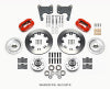 Wilwood Forged Dynalite Front Kit 12.19in Red 65-72 CDP C Body -Drum - Wilwood - part 140-15197-R - TLNS Motorsports
