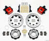 Wilwood Combination Parking Brake Rear Kit 12.19in Drilled Red 2006-Up Civic / CRZ - Wilwood - part 140-11979-DR - TLNS Motorsports
