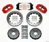 Wilwood Narrow Superlite 6R Front Hat Kit 13.06in Drilled Red 2004-2006 Pontiac GTO - Wilwood - part 140-8753-DR - TLNS Motorsports