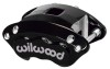 Wilwood Caliper-D154-Black 1.12/1.12in Pistons 0.81in Disc - Wilwood - part 120-11875-BK - TLNS Motorsports