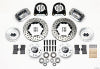 Wilwood Forged Dynalite Front Kit 11.00in Drill-Polished 37-48 Ford Psgr. Car Spindle - Wilwood - part 140-11013-DP - TLNS Motorsports