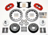 Wilwood Narrow Superlite 6R Front Hub Kit 12.88in Drill Red 67-69 Camaro 64-72 Nova Chevelle - Wilwood - part 140-9803-DR - TLNS Motorsports