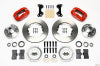 Wilwood Forged Dynalite Front Kit 11.00in Red WWE ProSpindle - Wilwood - part 140-9917-R - TLNS Motorsports