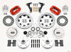 Wilwood Forged Dynalite Front Kit 11.75in Drilled Red 40-52 Oldsmobile - Wilwood - part 140-12617-DR - TLNS Motorsports