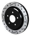 Wilwood Rotor-Rear-SRP-C5/C6 Vette-LH-BLK 12.00 x 1.03 - 5 x 4.75in - Wilwood - part 160-14041-BK - TLNS Motorsports